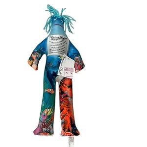 Life Aquatic Dammit Doll new nwt sea sharks beach ocean stress relief
